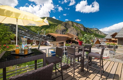 Valloire Apartamento | Chambre Moderne Famille | Près des Pistes | Wi-Fi