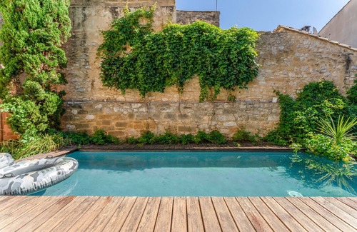 Collias Apartamento | Habitación "Vieille France" con piscina, jardín y encanto provenzal en Collias