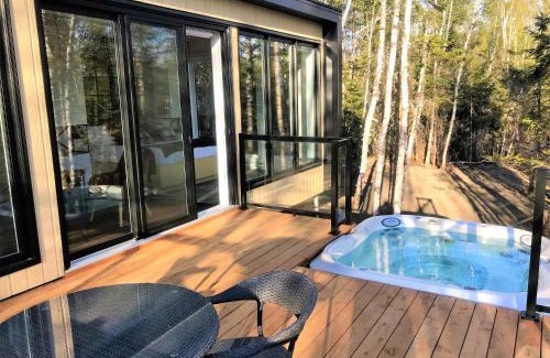 Les Eboulements Chalet De Esquí | Charlevoix expérience thermale en pleine nature - Suites Nature Charlevoix - Suite #2