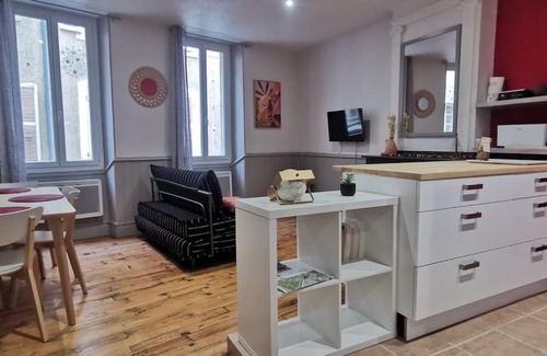 Foix Apartamento | Charmant 45m2 cœur historique de Foix équipé & fibre