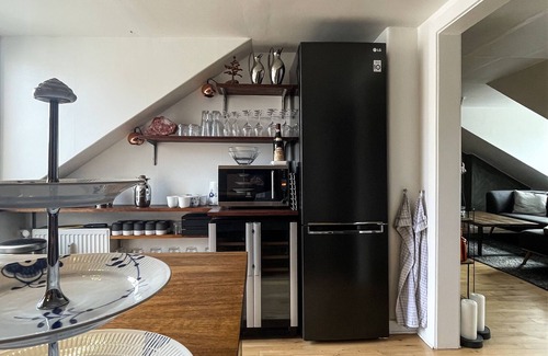 Vesterbro Apartamento | Charming apartment with private roof terrace in downtown CPH