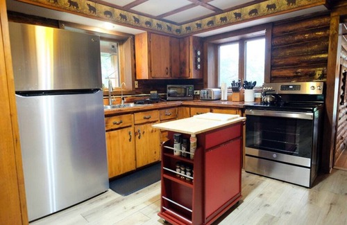 Lyndon Station Cabina | Charming cabin getaway in the woods, private trails, only 20 mins from WI Dells!