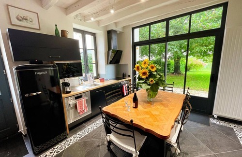 Avon-les-Roches Cabaña | Casa rural con encanto en Touraine con jardín, cerca de castillos del Loira