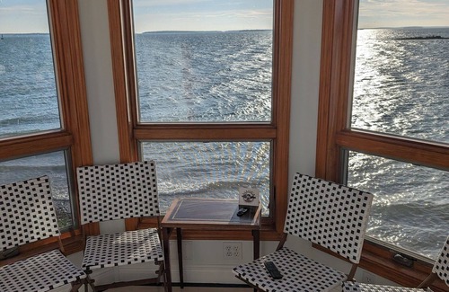 Chippewa County Cabaña | Charming cottage with amazing views St Mary's River in De TourVillage