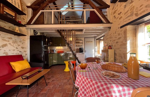 Briantes Cabaña | Escapada Vintage en el Corazón de la Campiña Berrichonne con Todas las Comodidades Incluidas