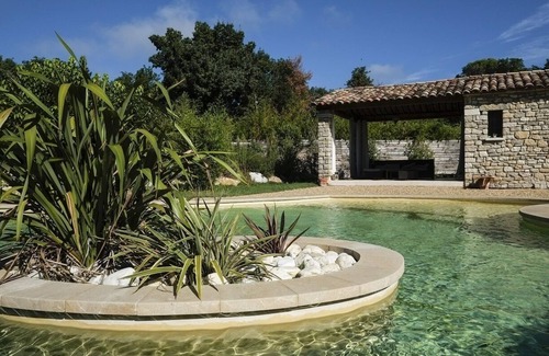 Vezenobres Casa | (Voutin) Encantadora casa de campo de 80m² de piedra vista en la antigua Magnanerie