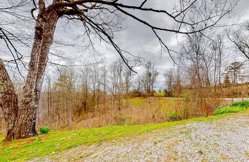 Andersonville Cabaña | Charming mountain-view cottage with golf nearby, firepit & W/D - dog-friendly