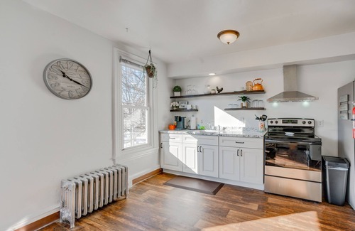 Pottstown Apartamento | Charming Pottstown Apartment - Walk to Town!