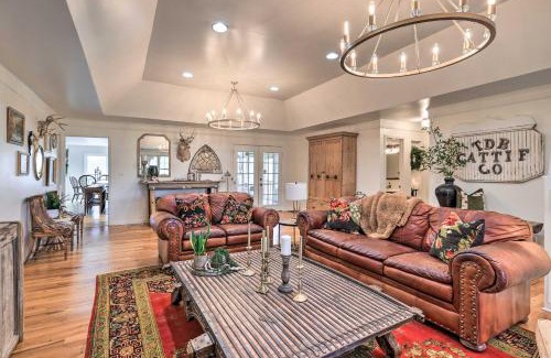 Greenville Casa | Charming Retreat on 80-Acre Willow Rock Ranch!