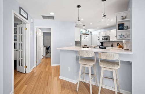 Palm Valley Casa | Charming Townhome with Patio, Firepit- Close to Golf + Beach