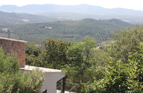 Porto-Vecchio Casa | Encantadora villa en Porto-Vecchio vista al mar con piscina climatizada