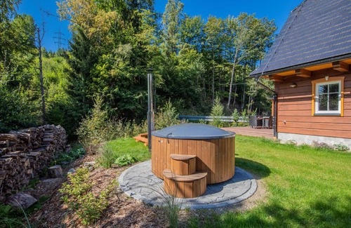 Loucna nad Desnou Chalet De Esquí | Chatička u řeky - Kouty nad Desnou