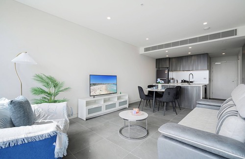 Lidcombe Apartamento | Chic 1-bedroom apartment with WiFi, fitness room in amazing Lidcombe