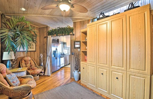 Flagler Beach Casa | Chic Home: Ocean Views, Hot Tub & Game Room!