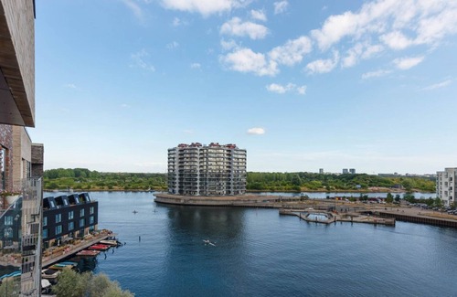 Sydhavnen Apartamento | Chic Teglholmen 2BR w/ Balcony, Courtyard & W/D, nr Harbor, by Blueground