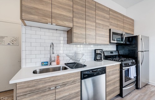 River West Apartamento | Chicago Third Floor Studio by 747 Lofts