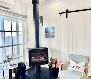 Kilcunda Casa | Coastal Sanctuary, Pet Firendly with Fireplace, wood provided Just 50m to Kilcunda Beach and 100m to the Ocean View Hotel The Sticks and Copper Door Kitchen Accessibility Friendly