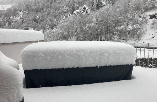 Bareges Apartamento | Cœur Barèges duplex 4 bedrooms, top floor residence, terrace overlooking the valley