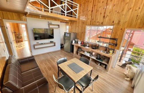 Oxapampa Chalet De Esquí | Colina Haus, cabaña familiar Oxa
