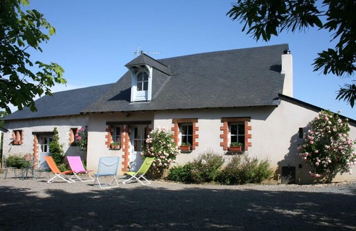 Brissac Loire Aubance Cabaña | Cómoda casa rural independiente rodeada de viñedos cerca de Brissac-Quincé