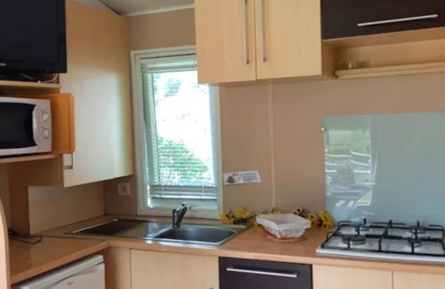 Lempdes-sur-Allagnon Casa | Comfortable mobile home with terrace for 6 people