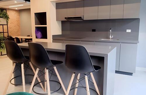 Usaquen Apartamento | AH/Loft panorámico, Cama Queen, Coworking-Parking