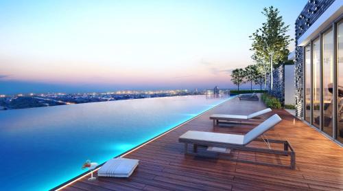 Bangi Sentral Apartamento | Comfy Tokma's Home Bangi - FREE Wifi, Prime, InfinityPool