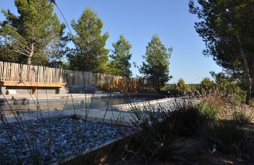 Lambesc Casa | Villa contemporánea de madera jardín piscina terraza cerca. Aix en Provence