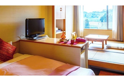 Sagae Hotel | Corner room JapaneseWestern room Ichigo | 1 / Sagae Yamagata