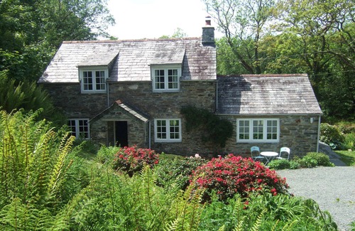 Boscastle Cabaña | Cottage Cornualles. Establecer En 7 hectáreas con pesca de la trucha, Boscastle, Cornualles del norte.