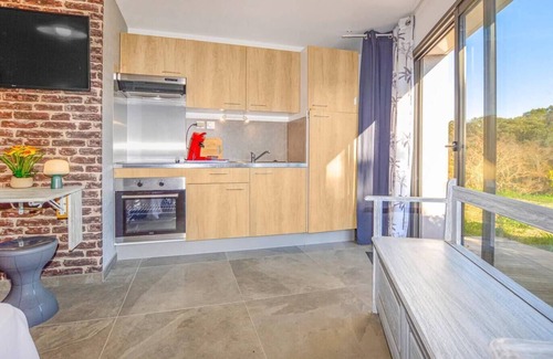 Taglio-Isolaccio Apartamento | Corsica and Zen BULLE ZEN 25m² 2pers+ Baby, terrace View on wood, full nature