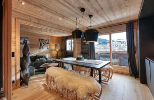 Megeve Apartamento | Cosy apartment with mountain view near village