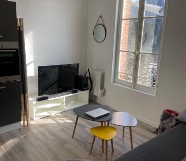 Barneville-Carteret Apartamento | Cosy Flat Carteret - Appartement centre bourg - 4 personnes