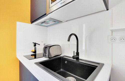 Quartier de la Goutte-d'Or Apartamento | Cosy Studio - 2P - Clignancourt