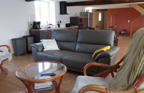 Vittefleur Cabaña | COTTAGE DE VITTEFLEUR fully renovated, living room 50 m2, large enclosed garden, 3 ears of corn