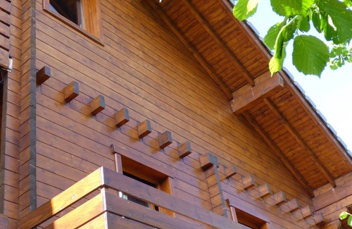 Le Bonhomme Chalet De Esquí | Cottage en un chalet de madera