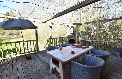 Montaron Casa | Casa de vacaciones en Montaron con jardín