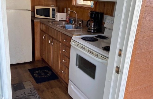 Gypsum Cabaña | Cottage/ Park Model - Private Beach / fire pit