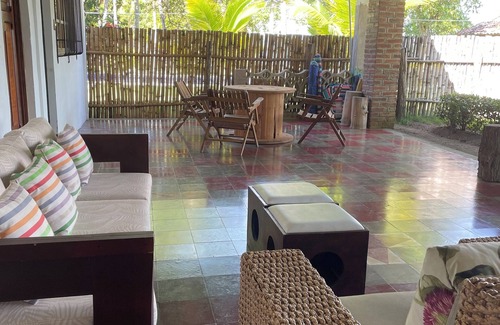 Barra de Santiago Cabaña | Cottage rustic house water front near mangrove area