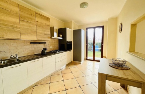 Sorso Villa | Villa cuatro Elementos con piscina privada y vista al mar