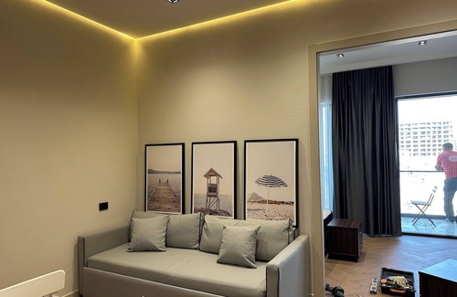Nardaran Complejo | Cozy 1-bedroom in delightful Sea Breeze resort with AC, WiFi in Baku.