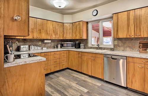 Bynum Casa | Cozy Choteau Home w/ Fire Pit, Grill, Yard!