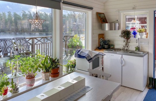 Bottnaryd Casa | Acogedora casa en Bottnaryd con vistas.