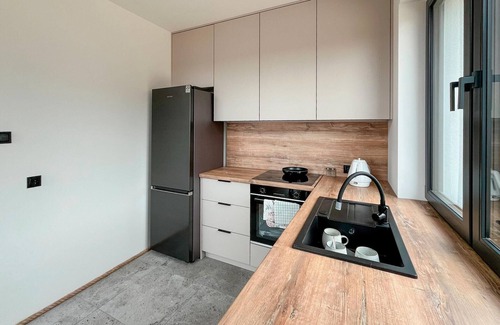 gmina Bedzino Casa | Acogedora casa en Mscice con vistas al.