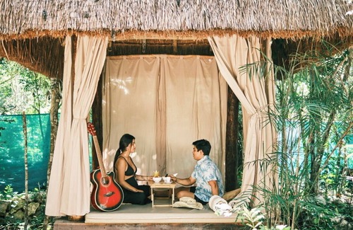 Cozumel Cabina | Cozy Jungle Retreat- Hot tub, Private Pool & Breakfast - 5 mins to Beach