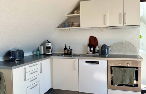Midtbyen Apartamento | Cozy penthouse apartment located on Frederiksbjerg in Aarhus c