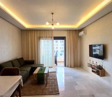 Ain Harrouda Apartamento | Cozy Studio Vue sur Piscine à Ocean Park Zenata City Eco