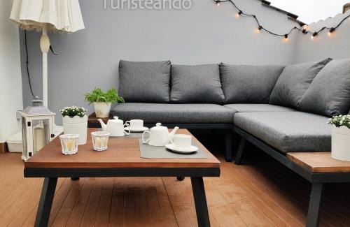 San Vicente de la Barquera Apartamento | Dúplex Pleamar - Gran terraza en el centro