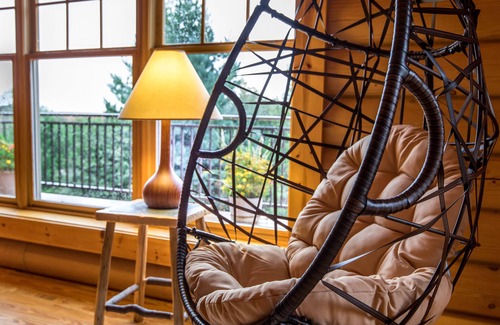 Fort Calhoun Casa | Dancing Bear Lodge - Escapada de lujo en cabaña de madera