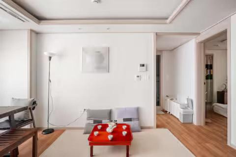 Ssangmun-dong Villa | #ddingsang stay#띵상스테이#신축#3Room 4Bed#Max 6P#풀옵션#무료주차#공항픽업#한방족욕#웰컴드링크#명동#서울역#동대문#Fully furnished apartment#Welcome Drink#Airport Pickup#Free Parking#Korean Foot bath